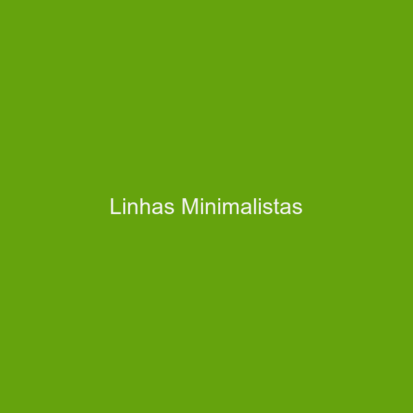 Linhas Minimalistas
