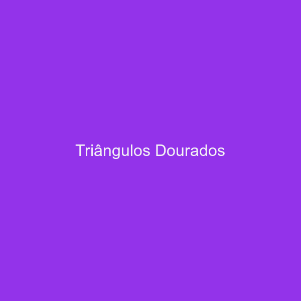 Triângulos Dourados
