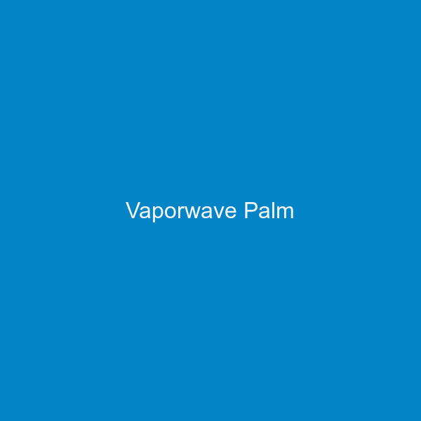 Vaporwave Palm