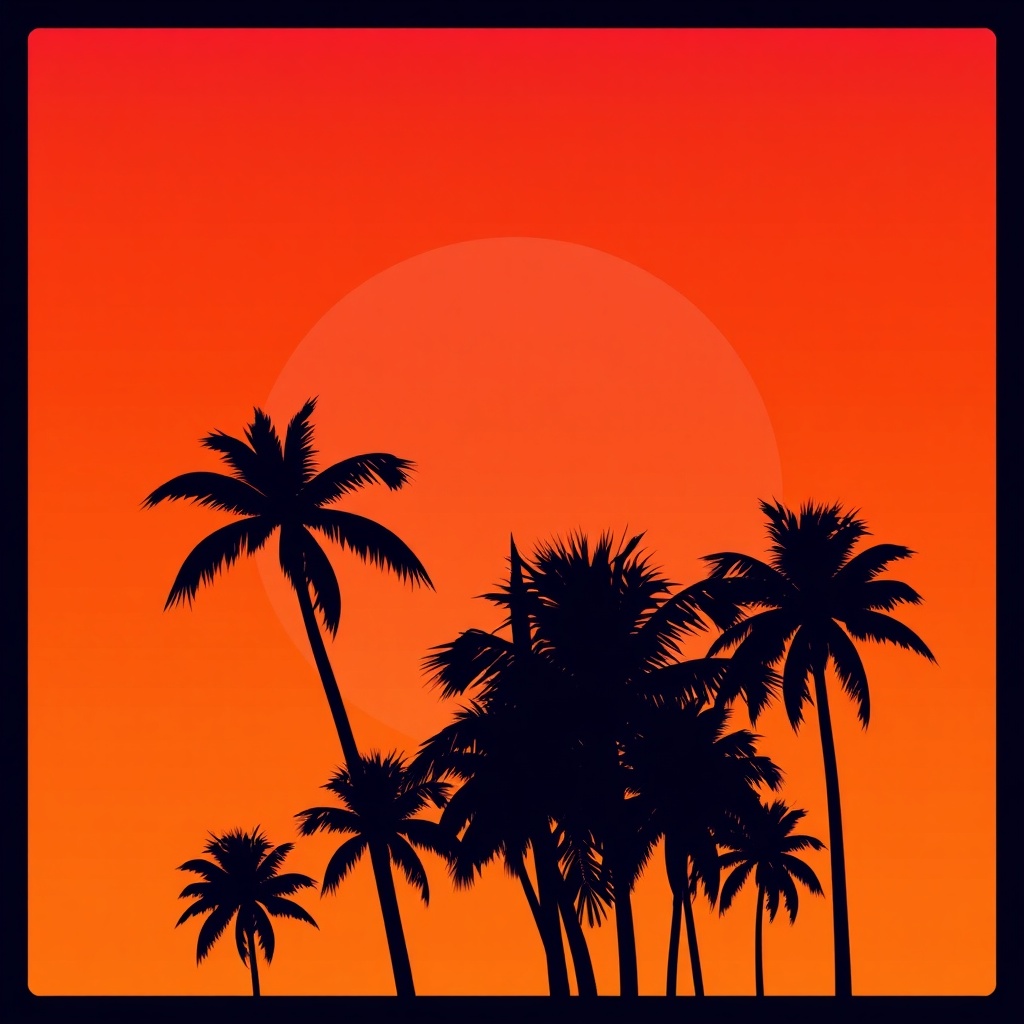 Pôr do Sol Tropical